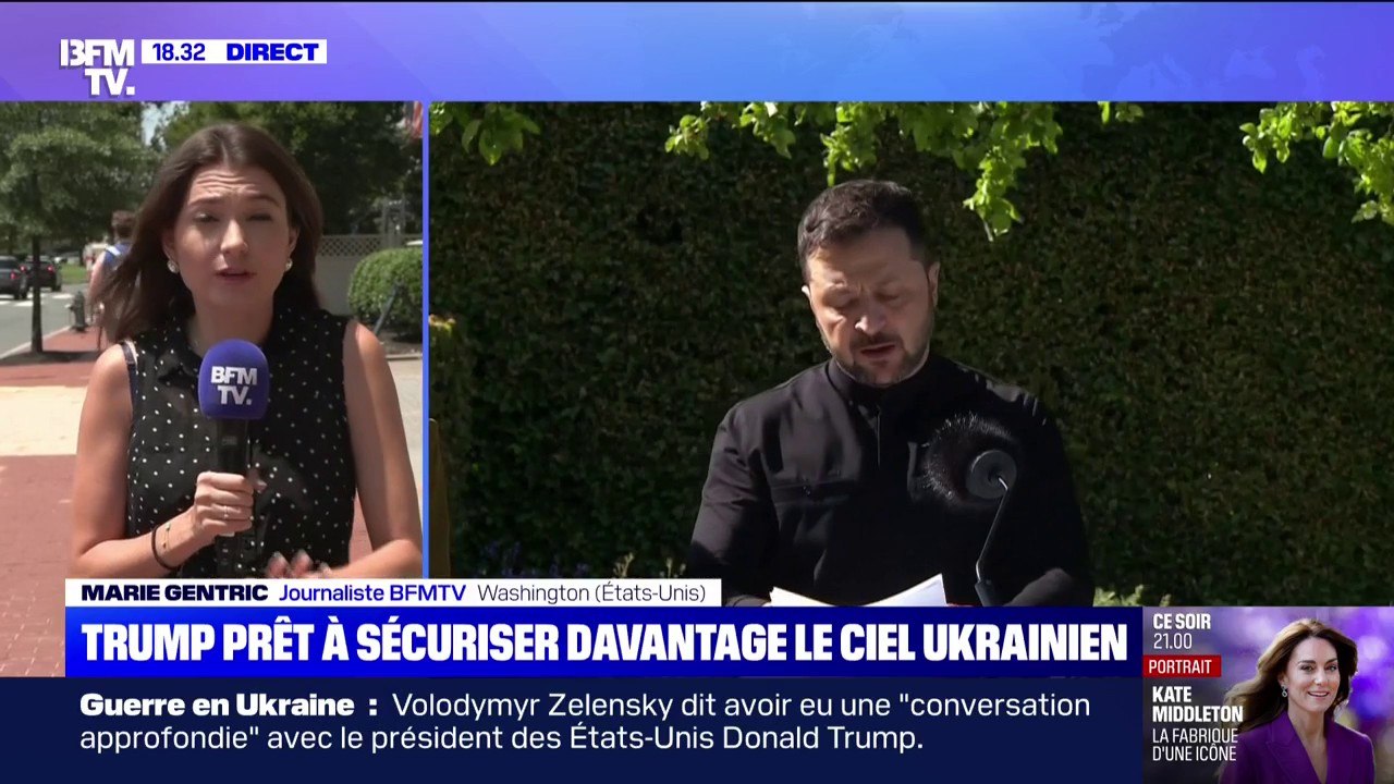 Guerre en Ukraine: Volodymyr Zelensky dit s’être entendu avec Donald Trump, lors d’un appel, pour "renforcer la protection" du ciel ukrainien