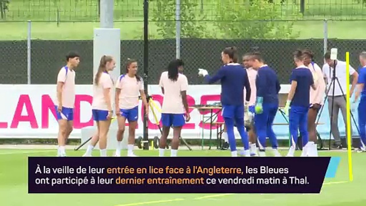 Aulas présent à l'entraînement à la veille du choc face à l'Angleterre