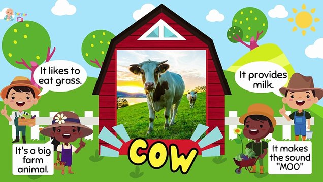 Guess the Farm Animals! 🐮🐔 | Animal Rhymes for Kids | Baby Songs & Nursery Songs in English | Education Videos | Preschool Learning |
