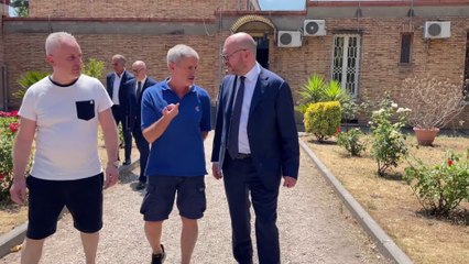 Fontana visita il carcere di Rebibbia e incontra Alemanno