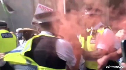 Londra, scontri fra polizia e gruppo per i diritti Palestine Action