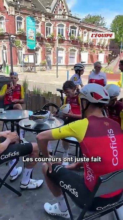 Quand un jeune de 14 ans s'incruste à l'entraînement de Cofidis - Cyclisme - Tour de France