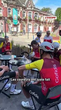 Quand un jeune de 14 ans s'incruste à l'entraînement de Cofidis - Cyclisme - Tour de France