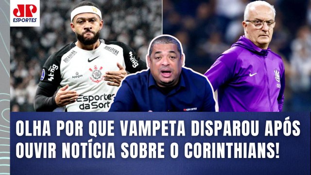 OLHA QUE CAOS! QUE DESGRAÇA!!! O Corinthians INTERNAMENTE pode... Vampeta DISPARA! | Memphis fora?