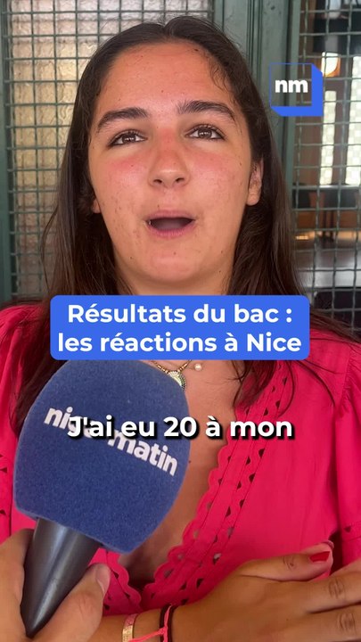 Résultats du bac 2025 : les réactions des jeunes Niçois