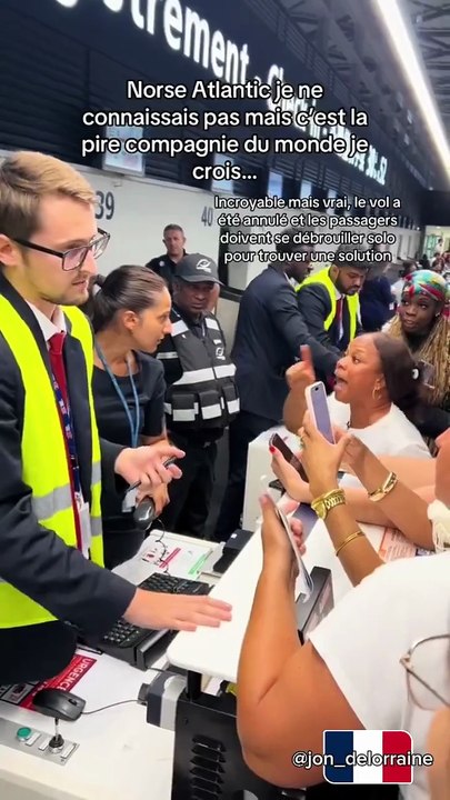 Grève des contrôleurs aériens : La vidéo d'une passagère américaine qui pète les plombs en apprenant que son avion est annulé, fait le buzz sur les réseaux sociaux
