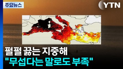 펄펄 끓는 지중해..."무섭다는 말로도 부족" / YTN