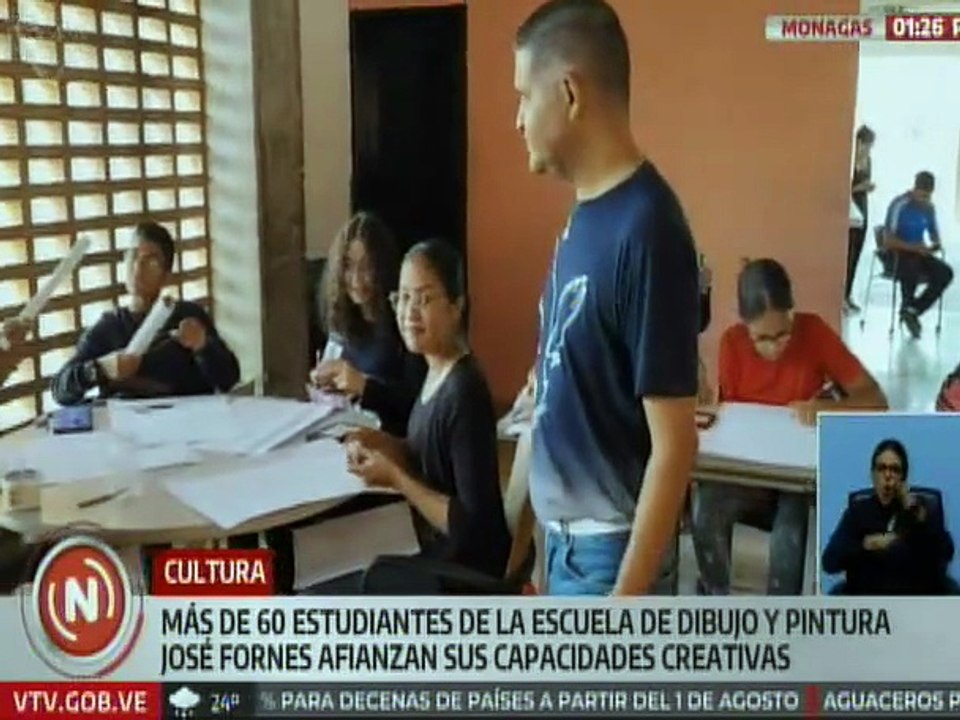 Monagas | Estudiantes de dibujo recibieron formación para potenciar sus habilidades