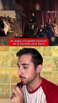 Je réagis à la bande-annonce de la nouvelle série Zorro avec Jean Dujardin