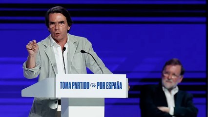 Aznar, sobre el Gobierno: "Si pactas con delincuentes, no te extrañe acabar en la cárcel"