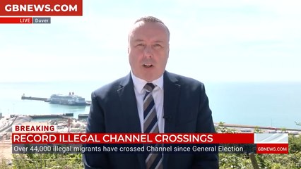 WATCH: Mark White reports from Dover as hundreds more migrants cross the Channel