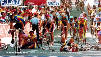 Légendes à la Chêne - Le Tour dans le Nord - 1994 : La terrible chute de Jalabert à Armentières