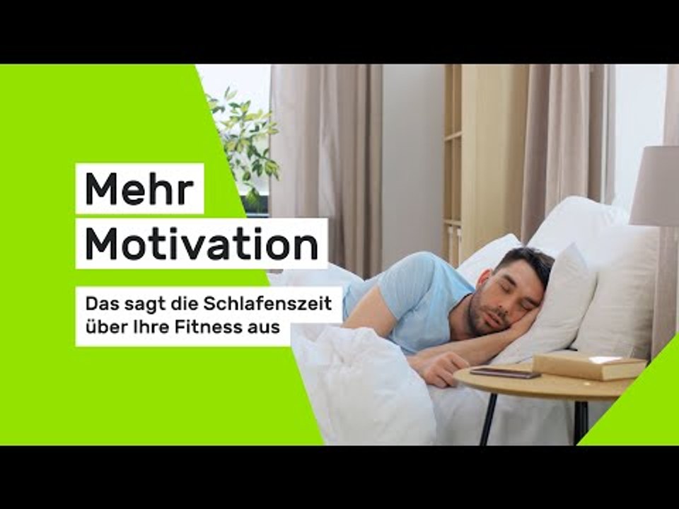 Mehr Motivation: Das sagt die Schlafenszeit über Ihre Fitness aus