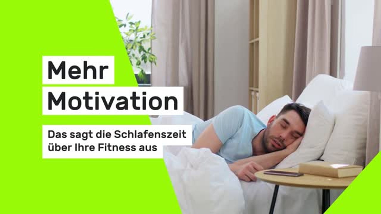 Mehr Motivation: Das sagt die Schlafenszeit über Ihre Fitness aus
