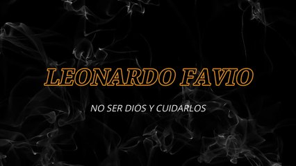 Leonardo Favio - No ser Dios y cuidarlos (KARAOKE)