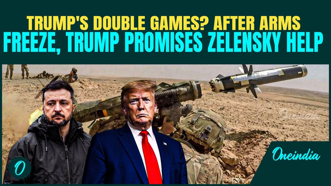 Trump PLAYING Zelensky and Putin? After Halting Weapons, Trump Tells Zelensky He Wants to Help Him