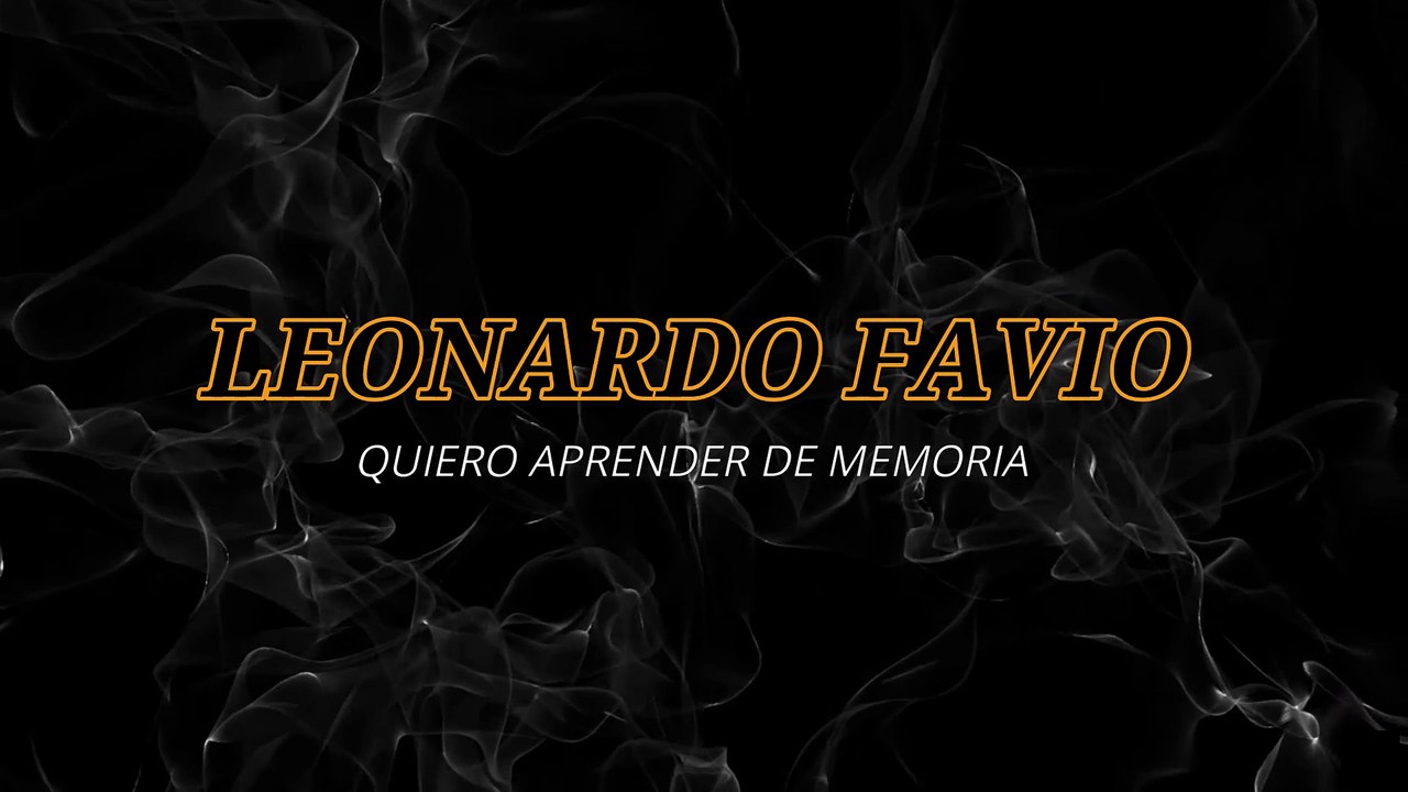 Leonardo Favio - Quiero aprender de memoria (KARAOKE)