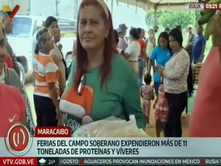 Zulia | Feria del Campo Soberano benefició a más de 3 mil familias del sector Las Trinitarias
