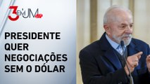Em reunião dos BRICS, Lula defende nova moeda para livre comércio entre países