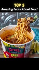 Top 5 Amazing Facts About Food In Hindi