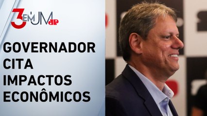 Alerta? Tarcísio de Freitas diz que alinhamento do Brasil com sul global é ‘perigoso’