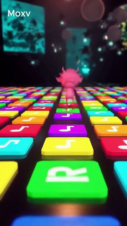 3D Cartoon cubes