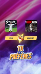 Tu préfères 👀 #22 #VideoGame #FIFA #NBA2K #Exclu