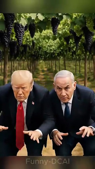 Today, Trump and Netanyahu had a bit of bad luck. #trump #alikhamenei #netanyahu #funny #shorts