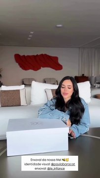 Na reta final da gravidez, Bruna Biancardi mostra enxoval de maternidade da segunda filha com Neymar