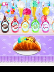 🌈🥐 Ultimate Croissant Ice Cream Sandwich | Unicorn Cooking🦄