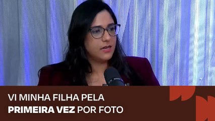 Parto prematuro: “Vi minha filha pela primeira vez por foto”