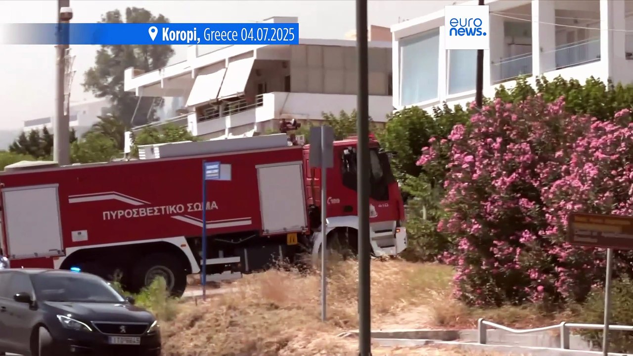 Firefighters battle wildfires in Greece and Turkey, prompting evacuations and emergency response