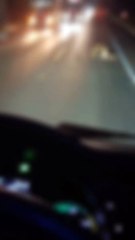 Homem engatinha pelado na BR-282 e causa tumulto entre motoristas