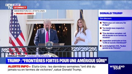 Donald Trump: "Nous avons le meilleur pays du monde, nous sommes de retour et personne ne pensait que c'était possible"