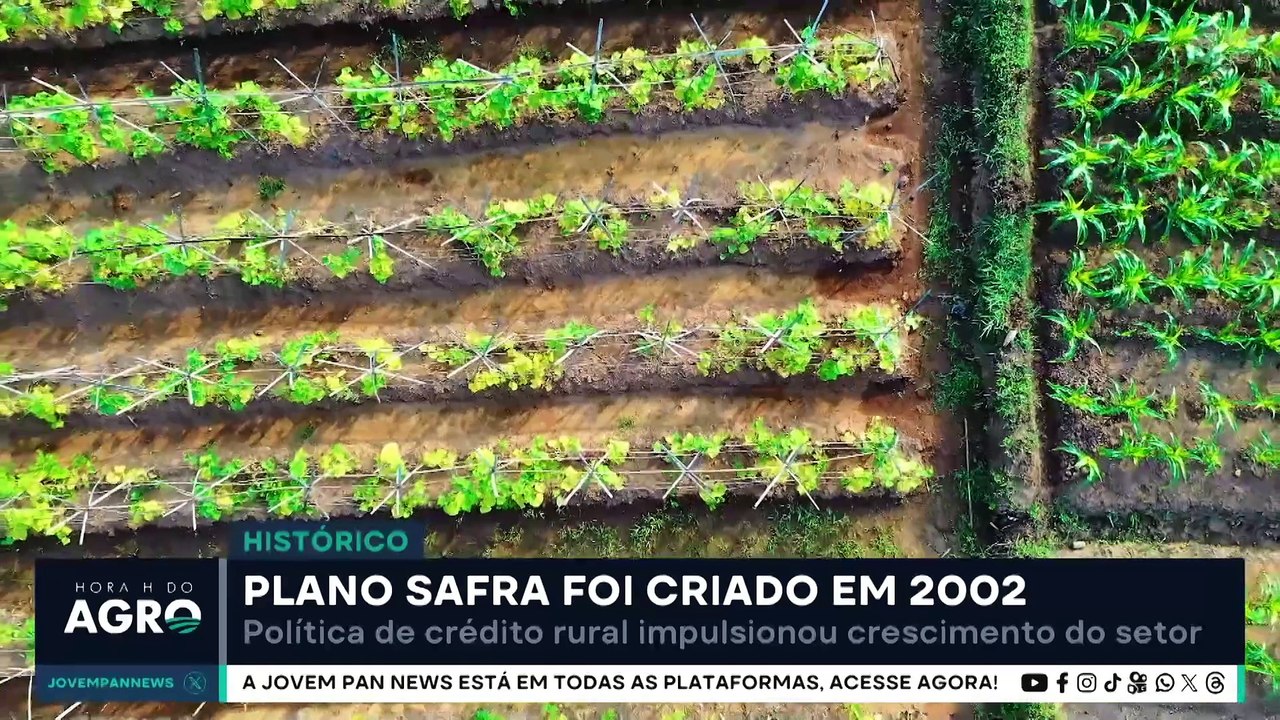 Plano Safra, histórico do crédito rural no Brasil e previsão do tempo | Hora H do Agro - 05/07/25