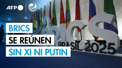 Sin Xi ni Putin, los BRICS se reúnen en Rio cautelosos ante Trump