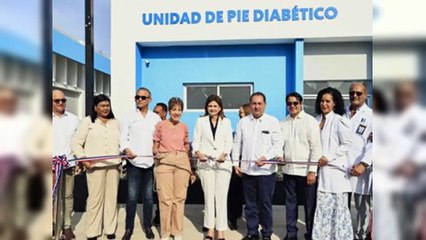 Entregan Unidad de Pie Diabético en Hospital Municipal de Imbert