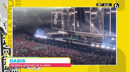 Oasis regresa después de 16 años