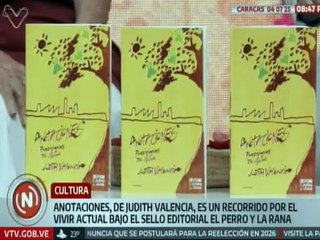 FILVEN 2025 presenta la obra "Anotaciones" de la escritora venezolana Judith Valencia