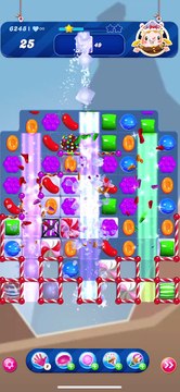 Candy Crush: 5/7 gameplay (level 6248)