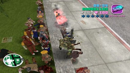 Grand Theft Auto: Vice City Long Night Zombie Mod - Video - 2 | Survival |  Released 2005  |