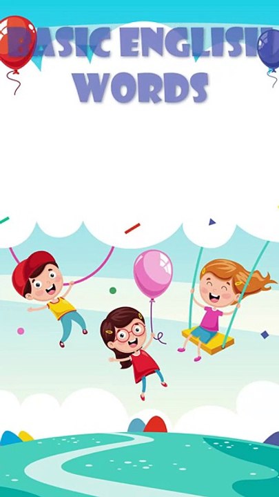 Learn Basic English Words for Kids Part -3
