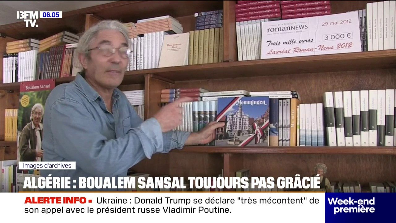 Le président algérien ne gracie pas l'écrivain franco-algérien Boualem Sansal, qui reste en prison