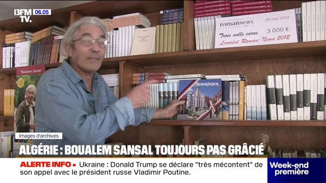 Le président algérien ne gracie pas l'écrivain franco-algérien Boualem Sansal, qui reste en prison