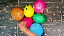 Colorful Water Balloon Popping #Balloonsasmr #satisfying