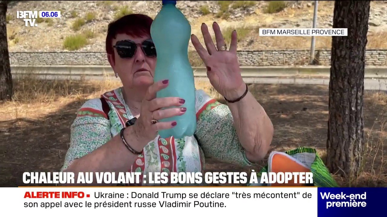 Quels sont les bons gestes à adopter sur la route lors de ces épisodes de fortes chaleurs?