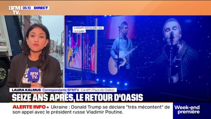 Seize ans après leur séparation, le groupe Oasis est remonté sur scène ce vendredi soir à Cardiff pour un retour très attendu