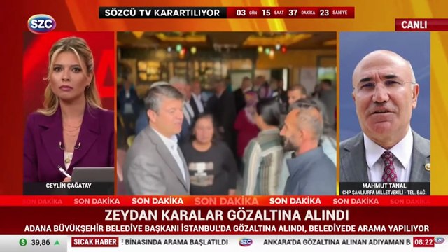 CHP Şanlıurfa Milletvekili Mahmut Tanal'dan ilk açıklama