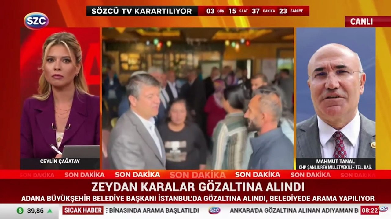 CHP Şanlıurfa Milletvekili Mahmut Tanal'dan ilk açıklama