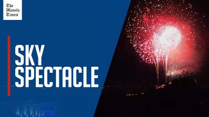 Fireworks light up Washington D.C. for Independence Day